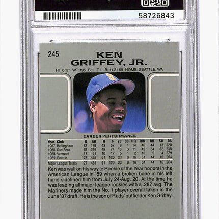1990 Leaf Ken Griffey JR. #245 PSA 9
