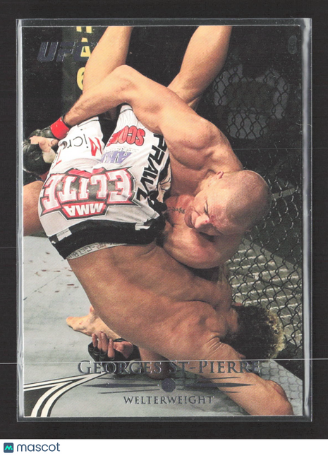 2011 Topps UFC Title Shot Georges St Pierre #100