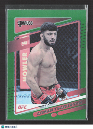 2022 Panini Donruss UFC Arman Tsarukyan Green #170