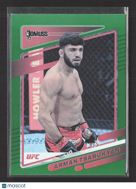2022 Panini Donruss UFC Arman Tsarukyan Green #170