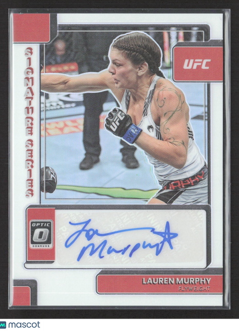2023 Panini Optic UFC Laren Murphy Signature Series Auto #SS-LMY