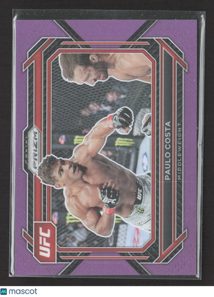 2023 Panini Prizm UFC Paulo Costa Purple /149 #79