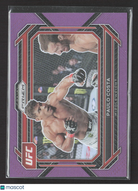 2023 Panini Prizm UFC Paulo Costa Purple /149 #79