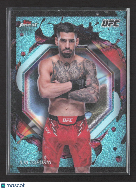 2024 Topps UFC Finest Ilia Topuria Glitter #282