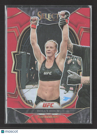 2023 Panini Select UFC Holly Holm Red Prizm /175 #44