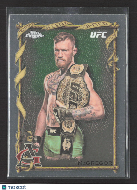 2024 Topps Chrome UFC - Allen and Ginter Conor McGregor #AAG-9