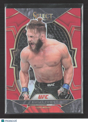 2023 Panini Select UFC Rafael Fiziev Red Prizm #71 /175