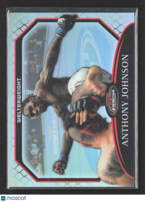 2011 Topps Finest UFC Anthony Johnson Refractor /888 #6