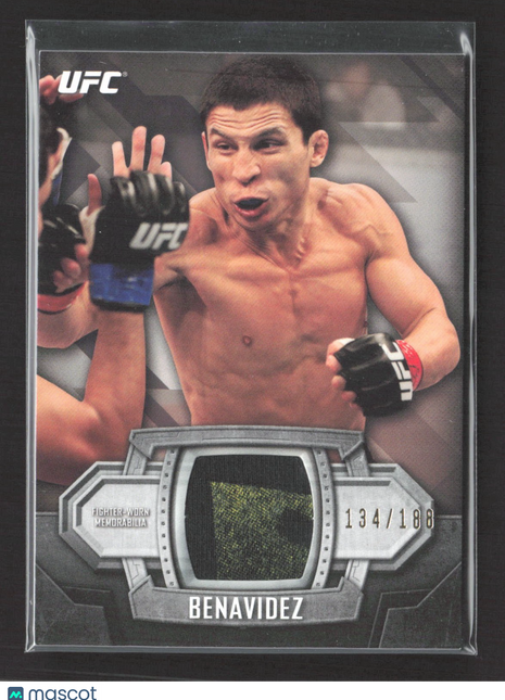 2014 Topps UFC Knockout Joseph Benavidez Fighter Worn Relic