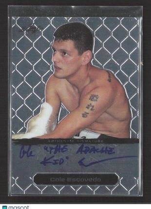 2011 Leaf MMA Cole Escovedo Auto #BA-CE1