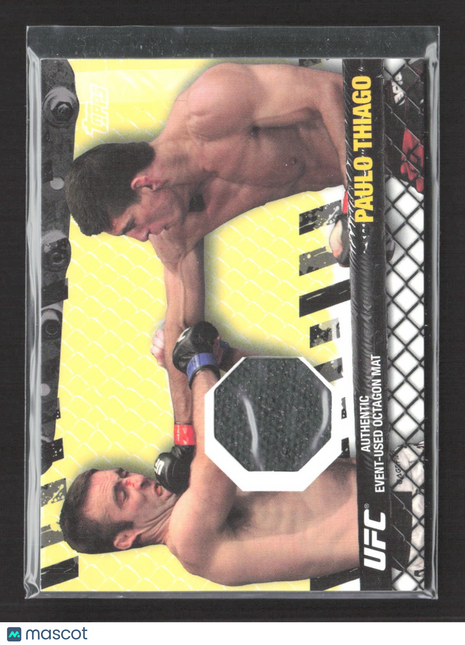 2010 Topps UFC Fight Mat Relic Paulo Thiago #FM-PT