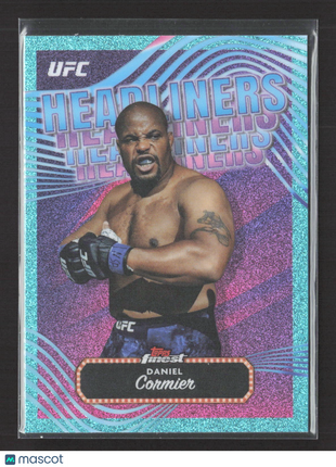 2024 Topps Finest UFC Daniel Cormier Headliners Glitter #HDL-22