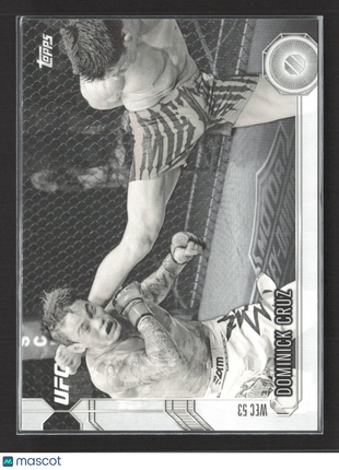 2015 Topps UFC Chronicles - Dominick Cruz #112 Black and White /188