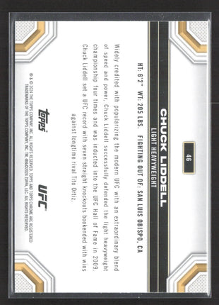 2024 Topps Chrome UFC - Chuck Liddell #46 X-Fractor