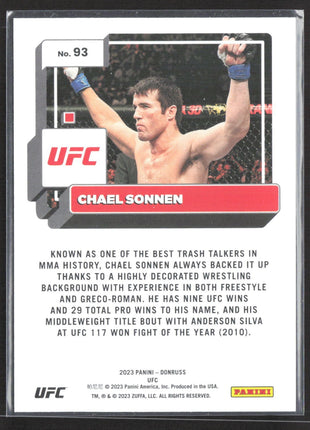 2023 Panini Donruss UFC Chael Sonnen Purple #93
