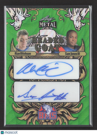 2024 Leaf Metal Blue Mountain State Alan Ritchson Sam Jones Auto 1/1