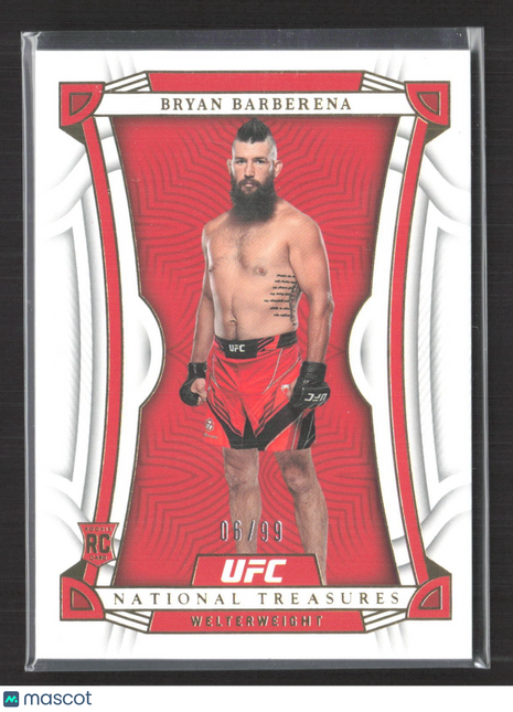 2023 Panini National Treasures Bryan Barberena Rc #455 /99
