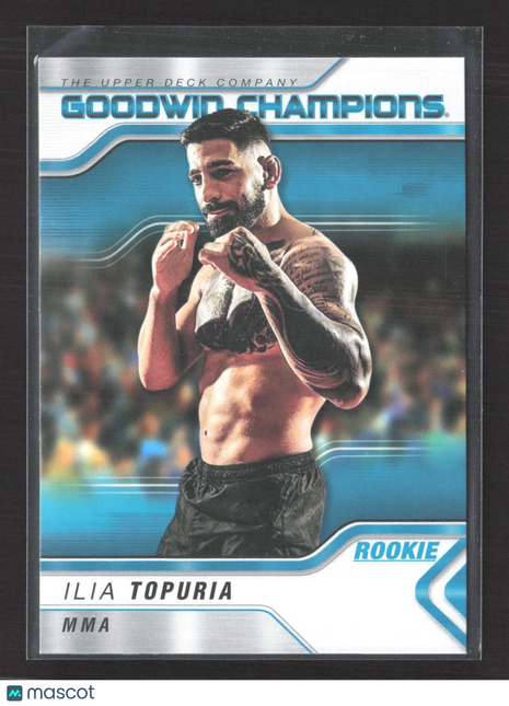 2023 Upper Deck Ilia Topuria Goodwin Champions Rc #73