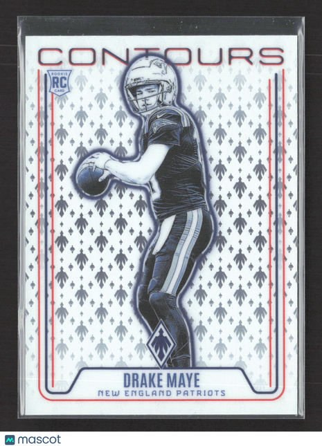 2024 Panini Phoenix - Contours Drake Maye #CON-DME (RC)