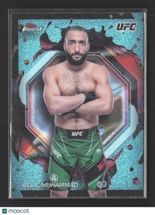 2024 Topps Finest UFC Belal Muhammad GLitter #257
