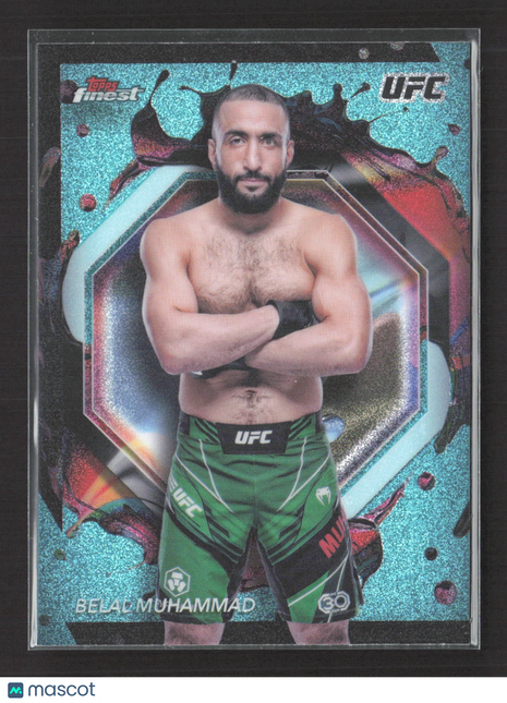 2024 Topps Finest UFC Belal Muhammad GLitter #257