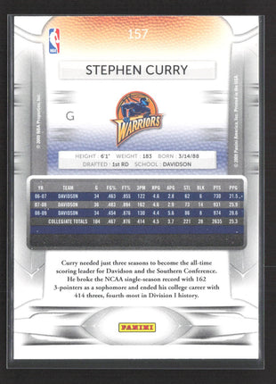2009-10 Panini Prestige - Rookie Stephen Curry #157 (RC)