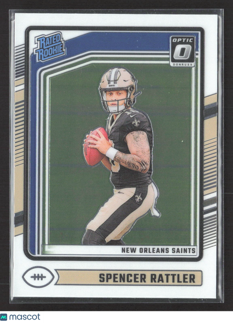 2024 Panini Optic Spencer Rattler Rated Rookie #289