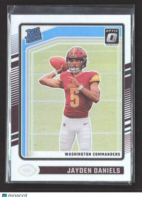 2024 Panini Donruss Optic - Rated Rookie Jayden Daniels #248 Holo Prizm (RC)