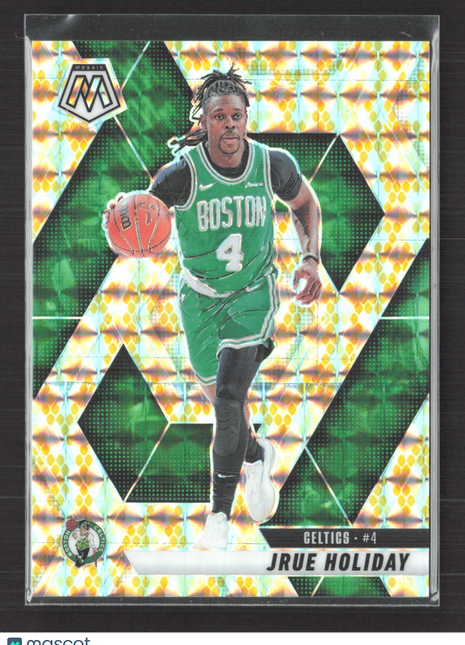 2024-25 Panini Mosaic - Jrue Holiday #196 Mosaic Prizm Gold Choice /8