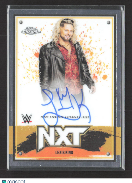 2025 Topps Chrome WWE - Nxt Autographs Lexis King #NXT-LXK Auto
