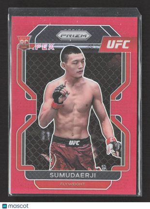2022 Panini Prizm UFC Sumudaerji Rc Red /299 #114