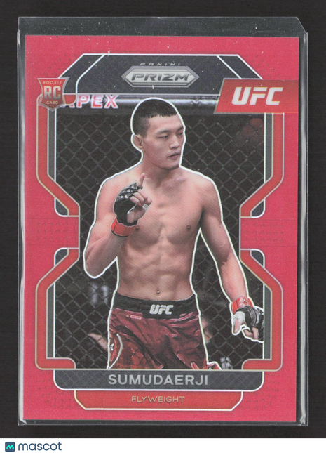 2022 Panini Prizm UFC Sumudaerji Rc Red /299 #114