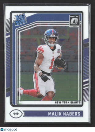 2024 Panini Optic Rated Rookie Malik Nabers #271