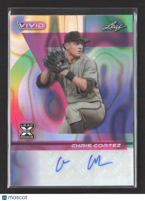 2024 Leaf Vivid Chris Cortez Rc Auto Wave /7 #BA-CC4