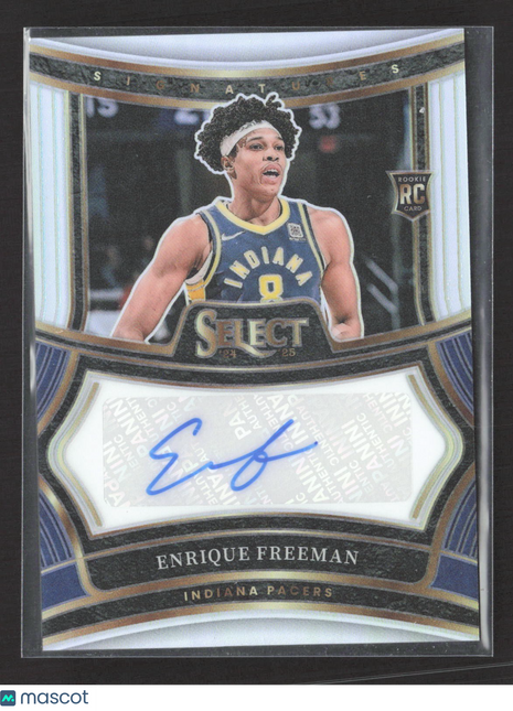 2024-25 Panini Select  Enrique Freeman #RS-EFR Sivler Rc auto /249