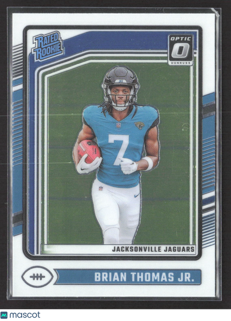 2024 Panini Donruss Optic - Rated Rookie Brian Thomas Jr. #214 (RC)