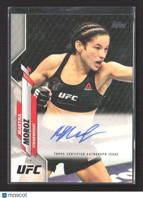 2020 Topps UFC - UFC Athlete Auto Maryna Moroz #UFCA-MM
