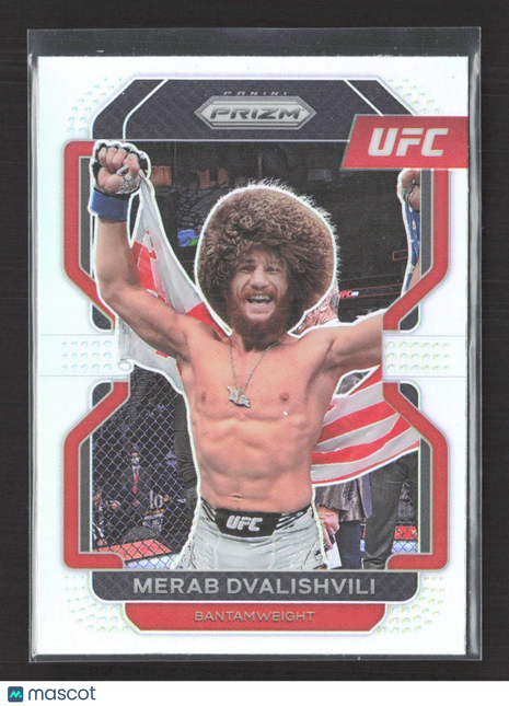 2022 Panini Prizm Merab Dvalishvili Silver #198