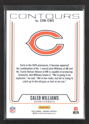 2024 Panini Phoenix - Contours Caleb Williams #CON-CWS (RC)