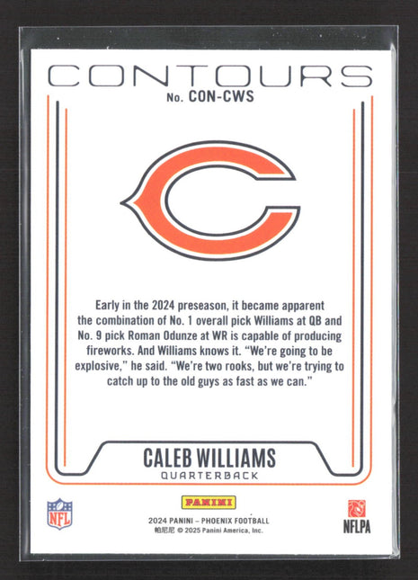 2024 Panini Phoenix - Contours Caleb Williams #CON-CWS (RC)