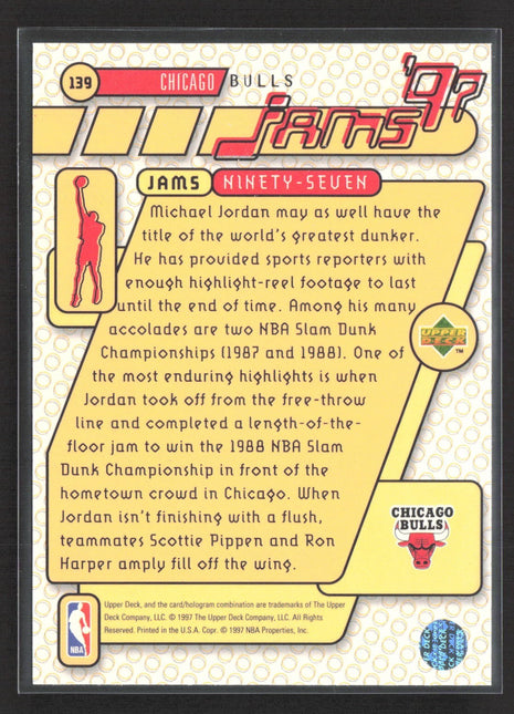 1997-98 Upper Deck - Michael Jordan #139