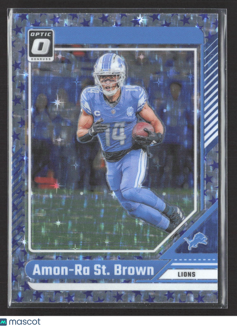 2024 Panini Donruss Optic - Amon-Ra St. Brown #66 Stars Prizm