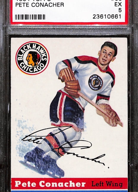 1954 Topps Pete Conacher #33 PSA 5