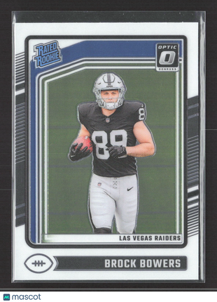 2024 Panini Donruss Optic - Rated Rookie Brock Bowers #215 (RC)