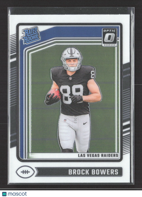 2024 Panini Donruss Optic - Rated Rookie Brock Bowers #215 (RC)