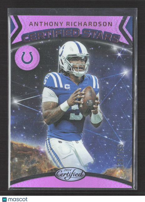 2024 Panini Certified - Certified Stars Anthony Richardson #2 Pink /199