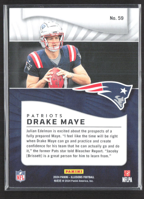2024 Panini Illusions - Drake Maye #59 (RC)