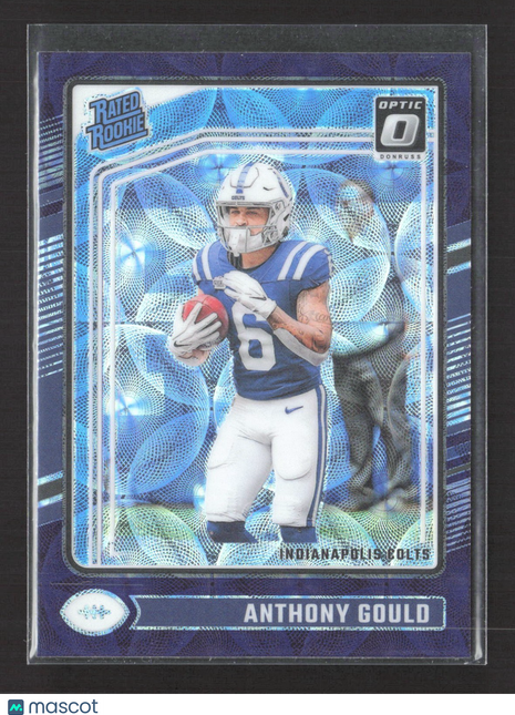 2024 Panini Optic Anthony Gould Rated Rookie Purple Scope #205