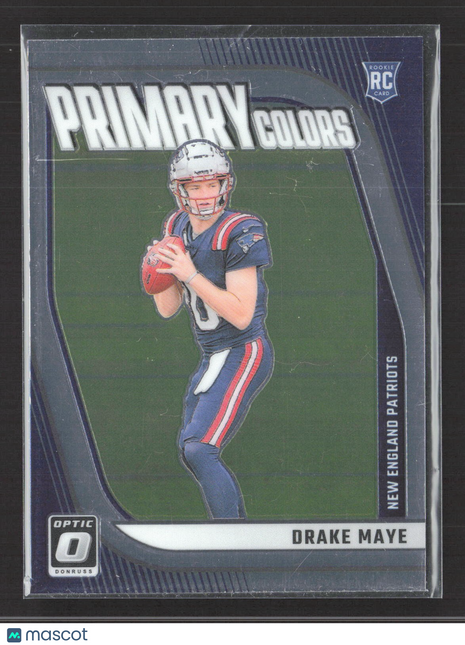 2024 Panini Optic Drake Maye #3 Primary Colors Rc