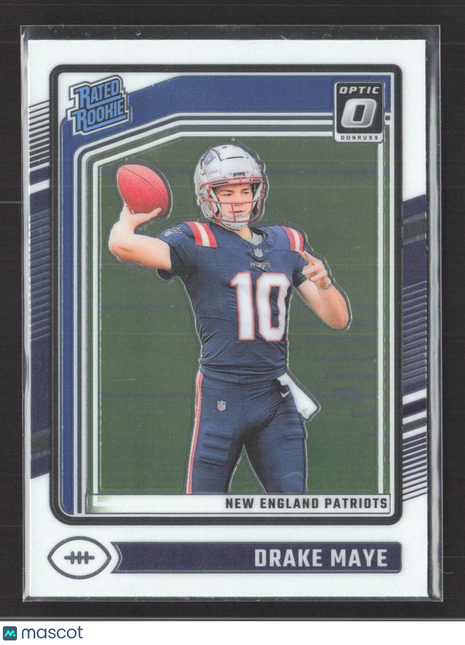 2024 Panini Optic Drake Maye Rated Rookie #299